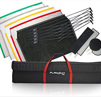 Digital Juice Flag Kit Pro, 24”x36” Flag Scrims Kit